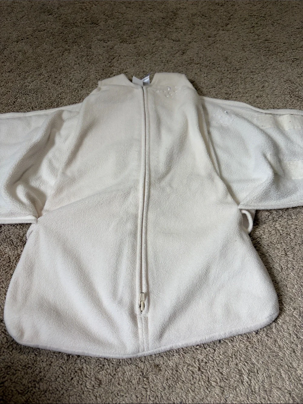 Halo Swaddle Sleep Sack  White Newborn Size